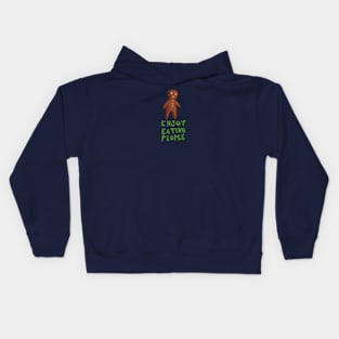 Enjoy eating people Kids Hoodie